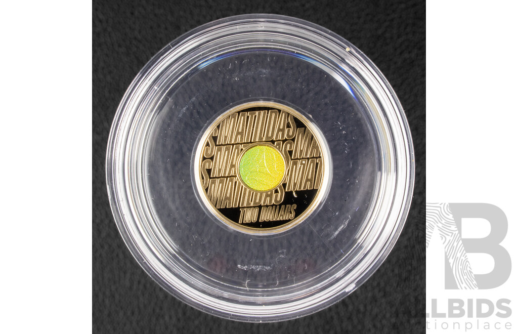 Australian RAM 2026 Proof Coloured Two Dollar Coin, Commbank Matildas