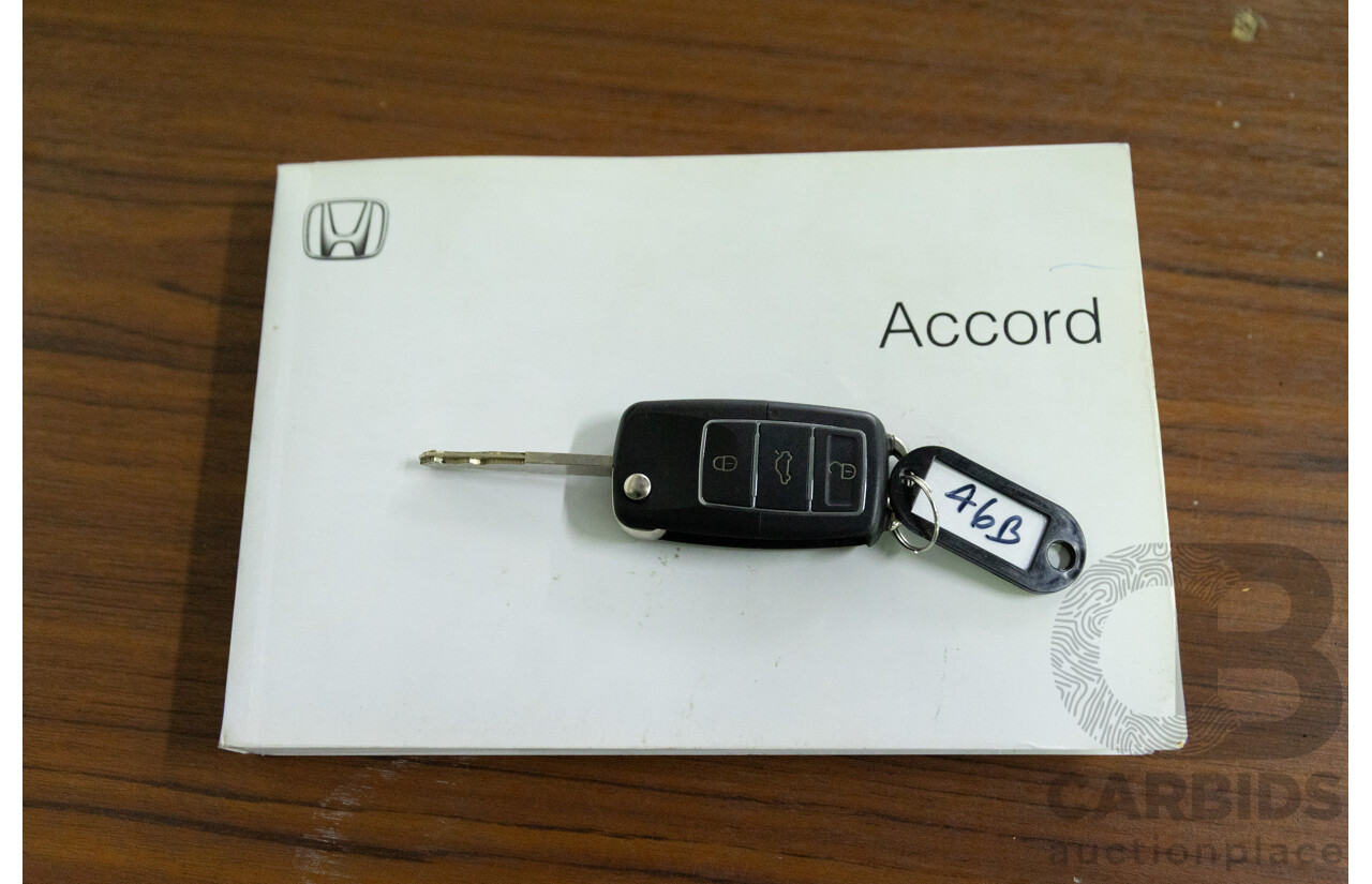 6/2006 Honda Accord V6 Luxury 40 MY06 Upgrade 4d Sedan Silverstone Metallic V6 3.0L