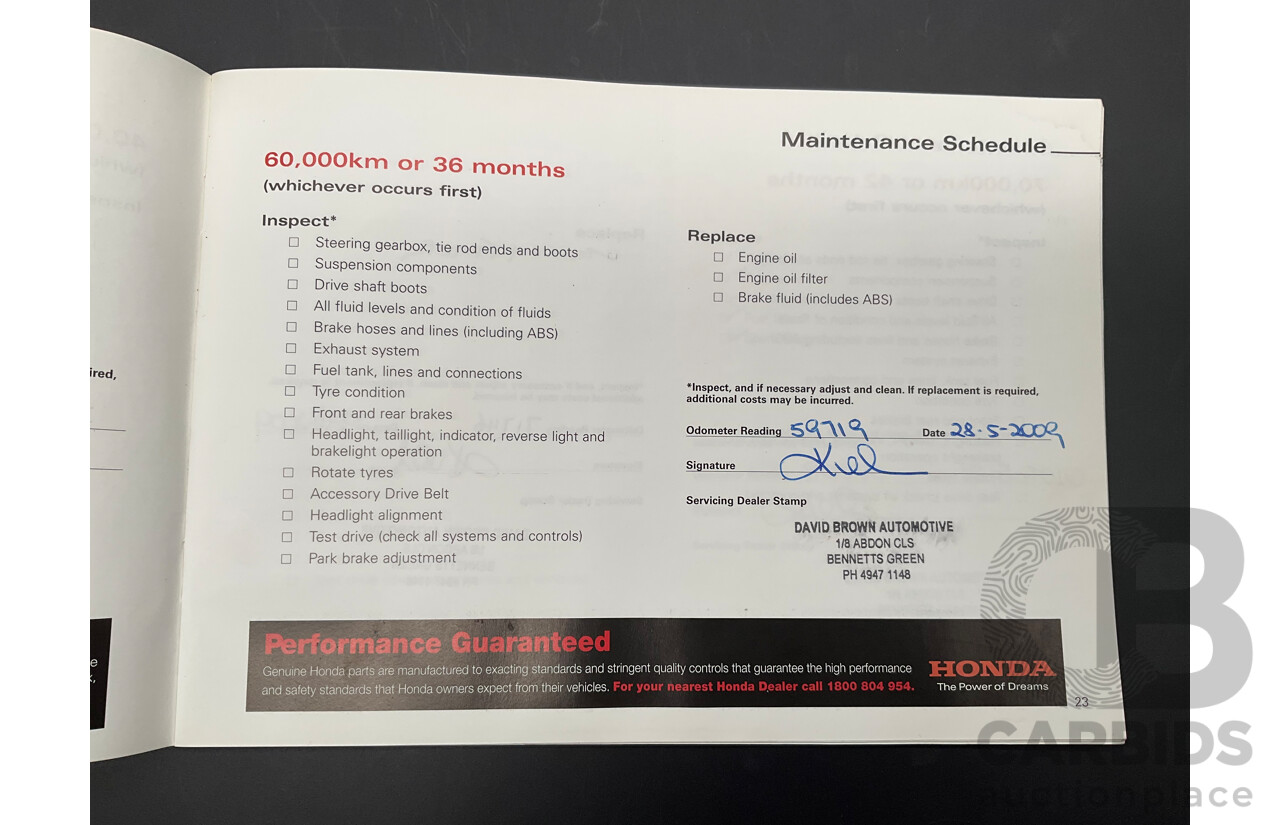 6/2006 Honda Accord V6 Luxury 40 MY06 Upgrade 4d Sedan Silverstone Metallic V6 3.0L
