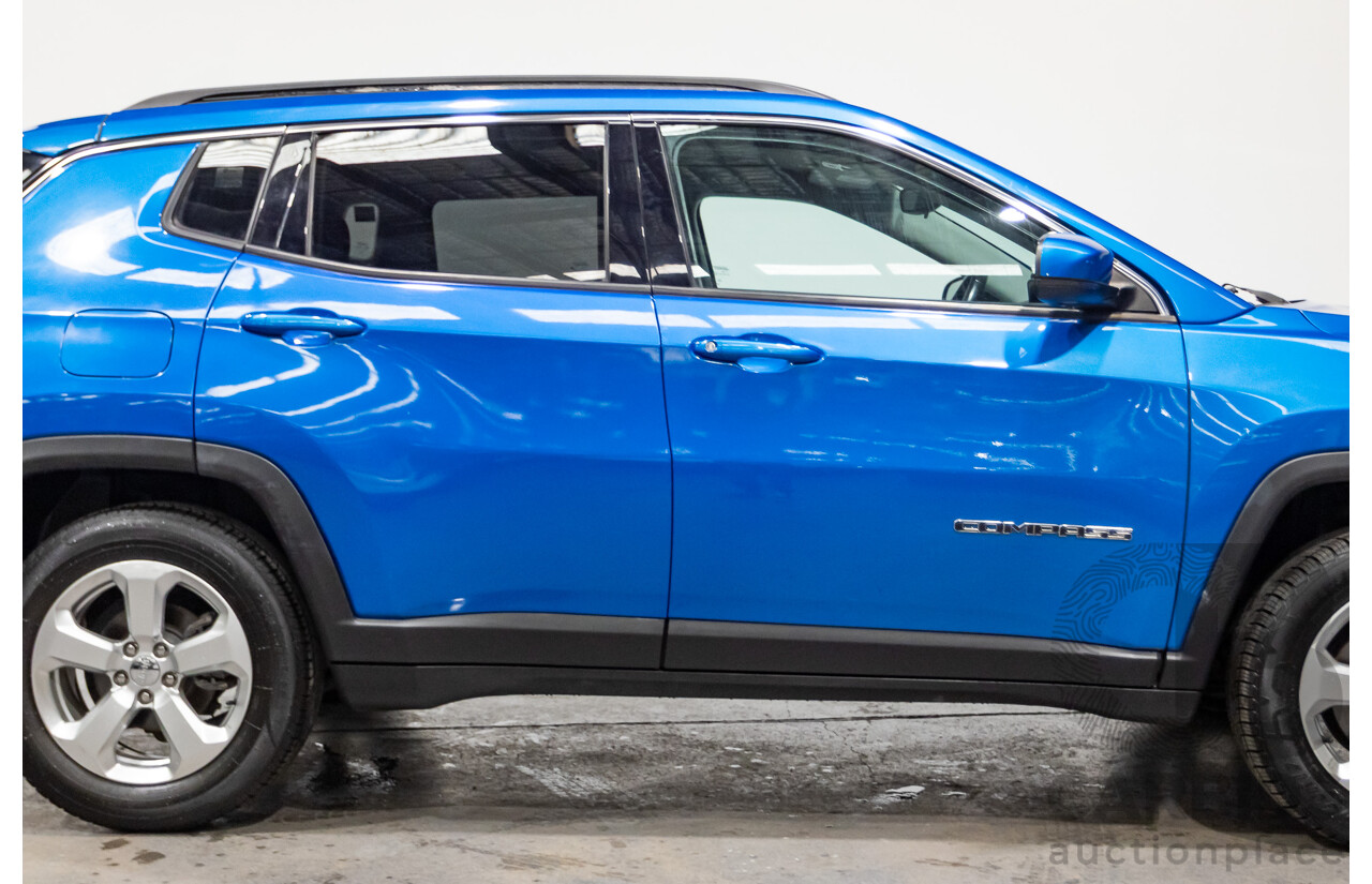 12/2017 Jeep Compass Longitude M6 MY18 4D Wagon Hydro Blue Pearl 2.4L