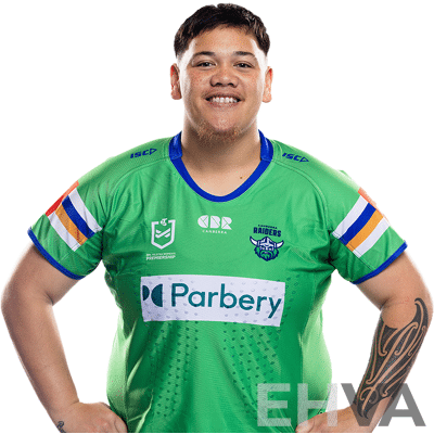 17. Kerehitina Matua - Match Worn and Signed Canberra Raiders NRLW 2025 Indigenous Jersey - Proceeds towards Sisters in Spirit Aboriginal Corporation