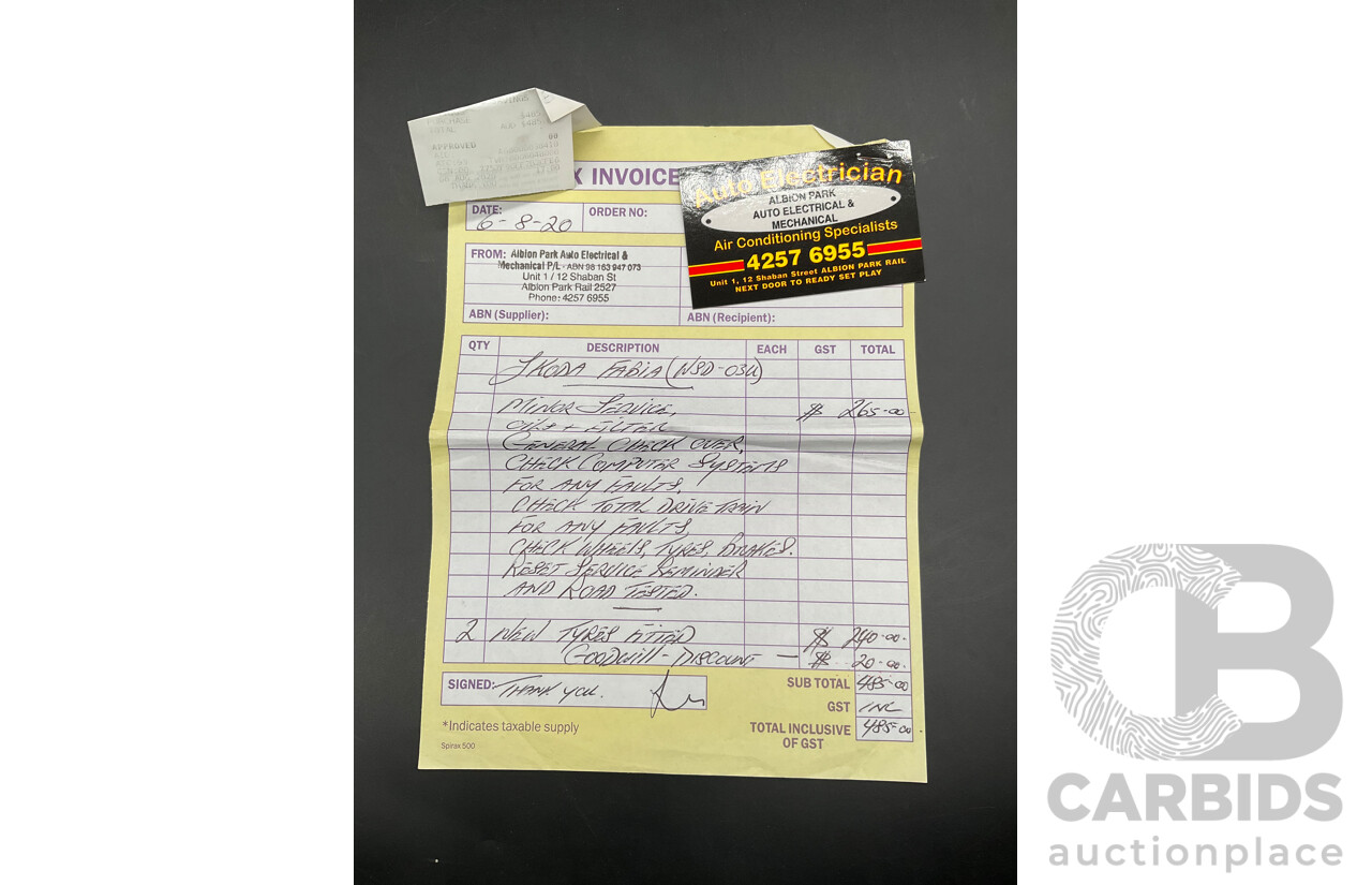 6/2012 Skoda Fabia 77 TSI 5JF MY13 5d Hatchback Candy White Turbo 1.2L