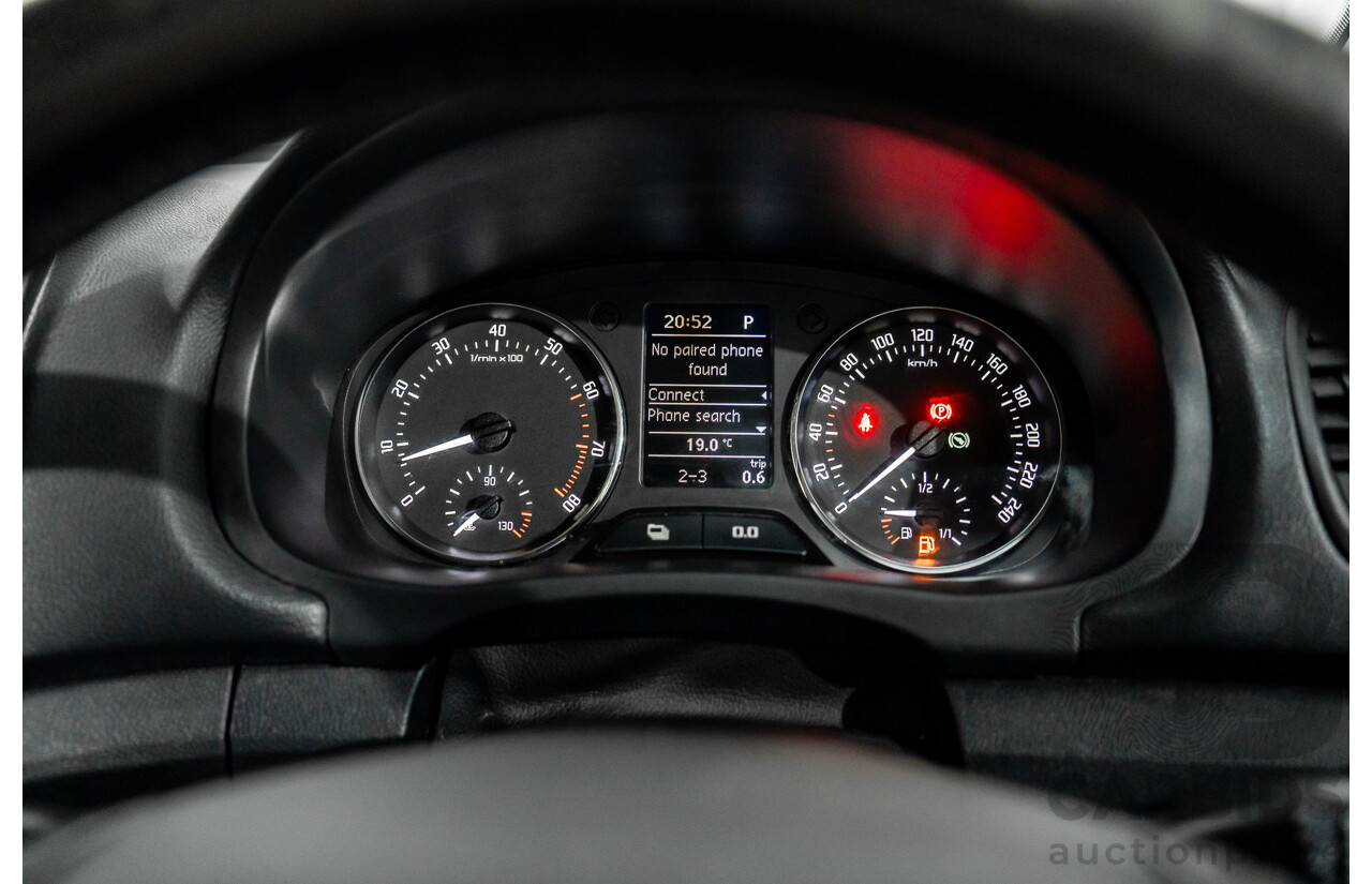 6/2012 Skoda Fabia 77 TSI 5JF MY13 5d Hatchback Candy White Turbo 1.2L