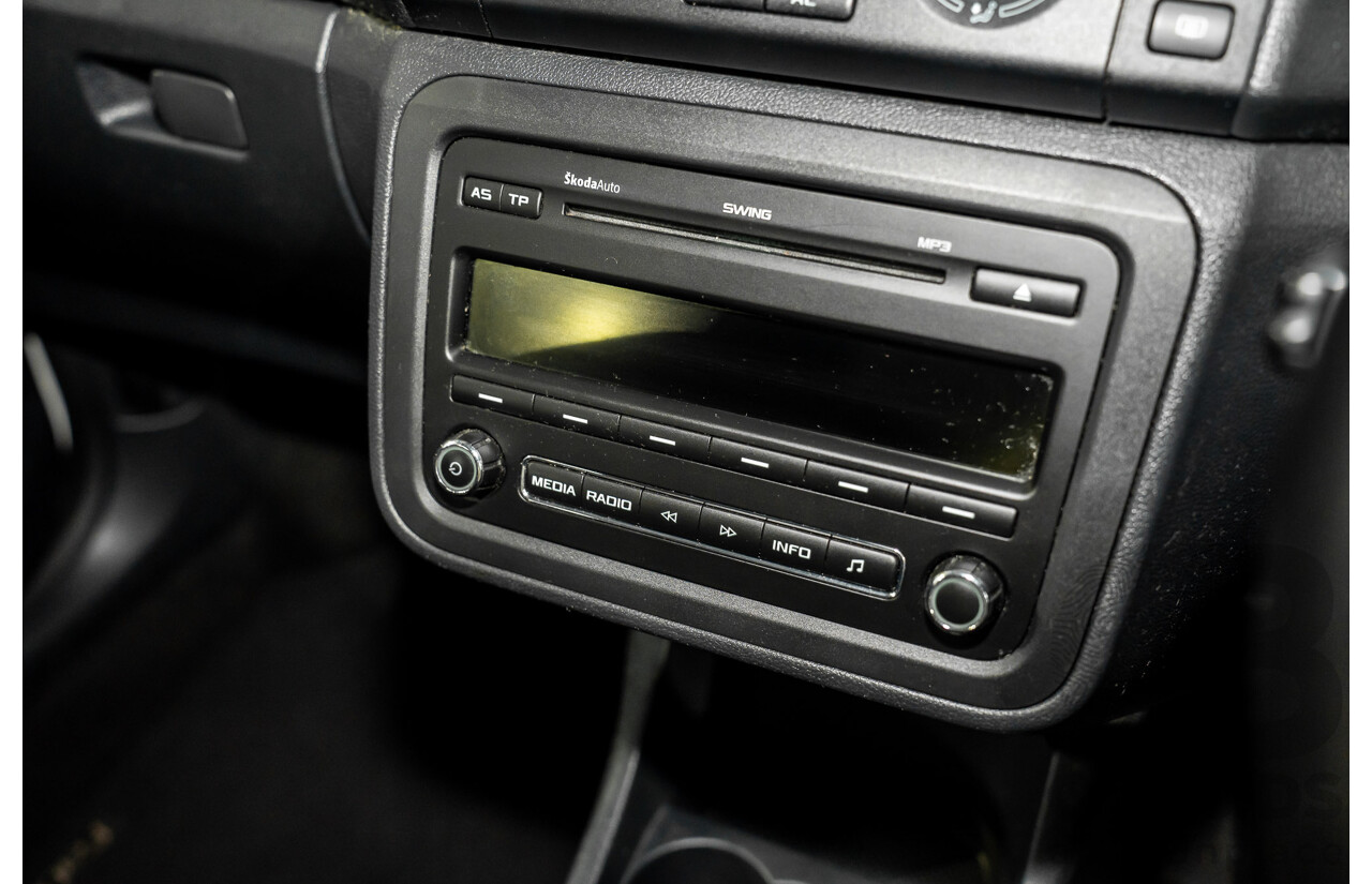 6/2012 Skoda Fabia 77 TSI 5JF MY13 5d Hatchback Candy White Turbo 1.2L