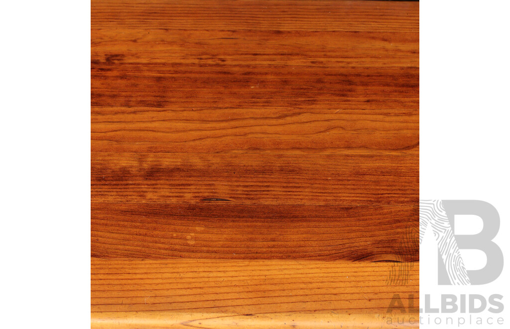 Post and Rail Timber Coffee Table