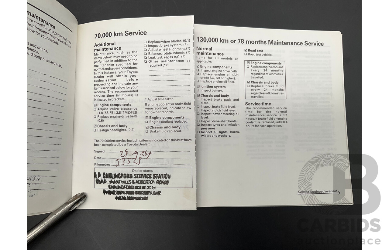 9/1999 Toyota Camry CSi SXV20R 4d Sedan Parchment Metallic 2.2L