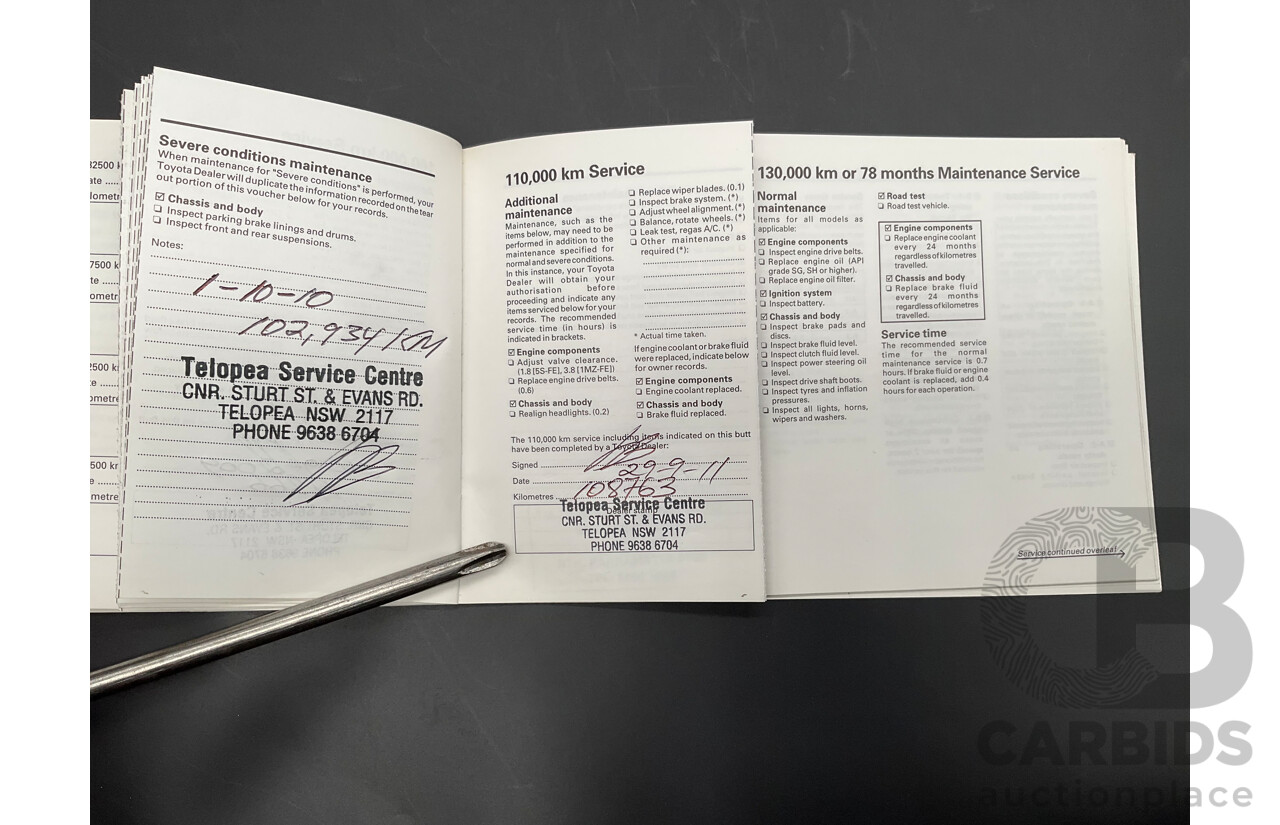 9/1999 Toyota Camry CSi SXV20R 4d Sedan Parchment Metallic 2.2L