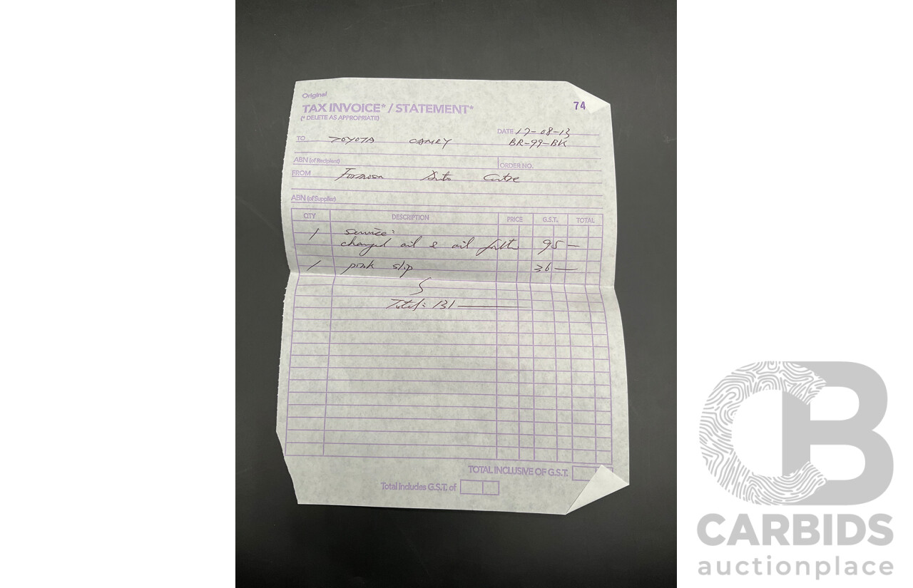 9/1999 Toyota Camry CSi SXV20R 4d Sedan Parchment Metallic 2.2L