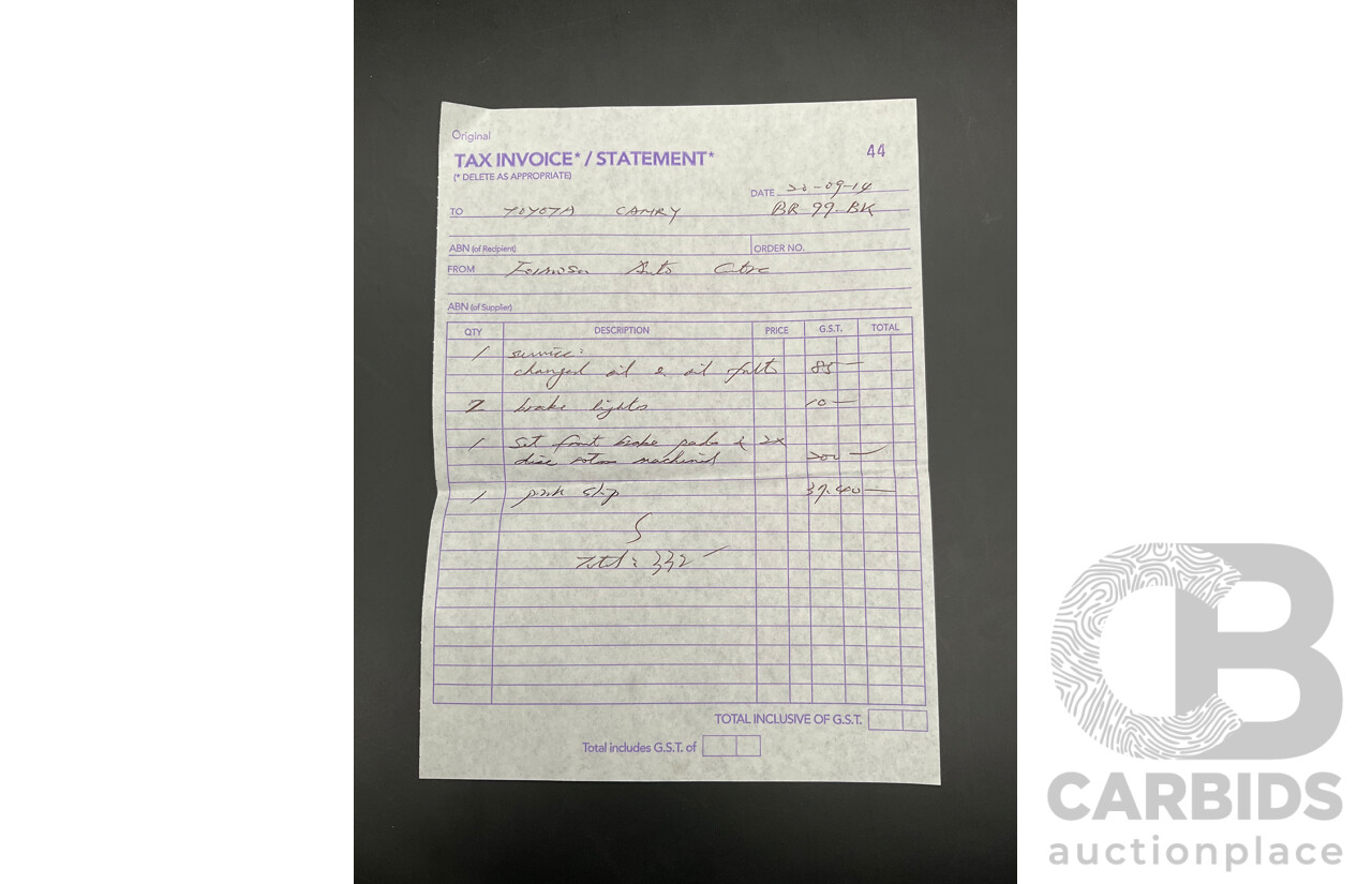 9/1999 Toyota Camry CSi SXV20R 4d Sedan Parchment Metallic 2.2L