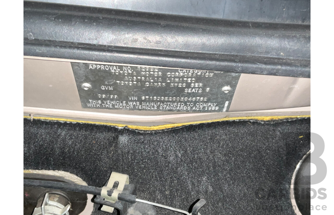 9/1999 Toyota Camry CSi SXV20R 4d Sedan Parchment Metallic 2.2L