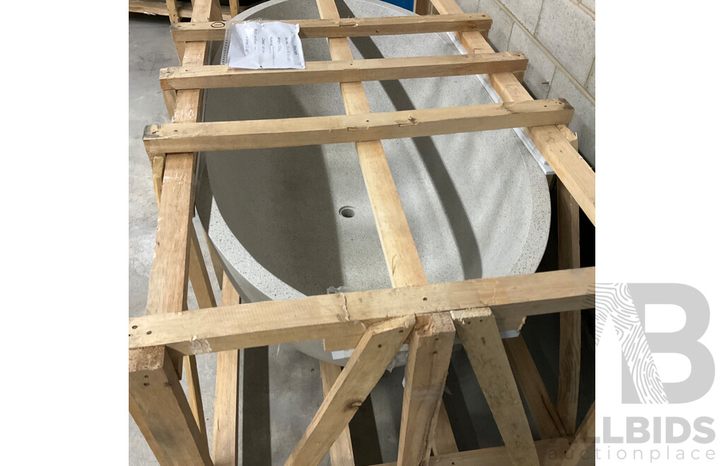 Stone Bath - Light Grey  (170L X90W X 50H ) - ORP $3,900.00