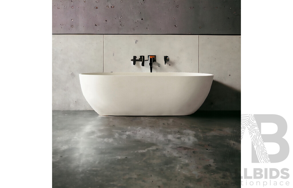 Stone Composite Bath - White (170L X 75W X 50H ) - ORP $4,000.00