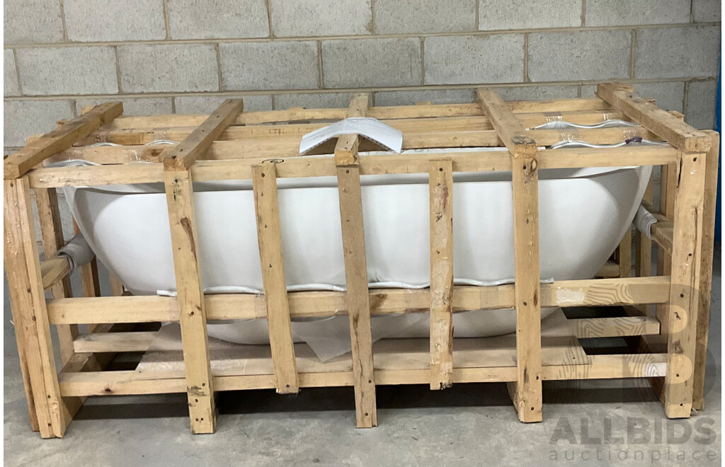 Stone Composite Bath - White (170L X 75W X 50H ) - ORP $4,000.00