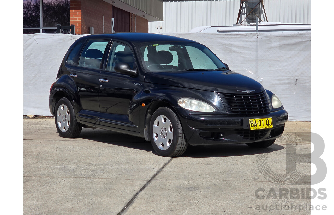 4/2005 Chrysler Pt Cruiser Classic MY05 UPGRADE 5d Hatchback Black 2.4L