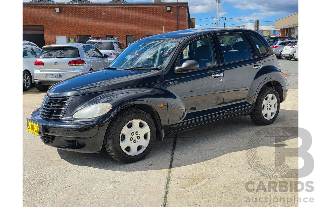 4/2005 Chrysler Pt Cruiser Classic MY05 UPGRADE 5d Hatchback Black 2.4L