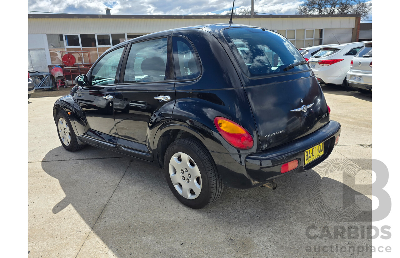 4/2005 Chrysler Pt Cruiser Classic MY05 UPGRADE 5d Hatchback Black 2.4L