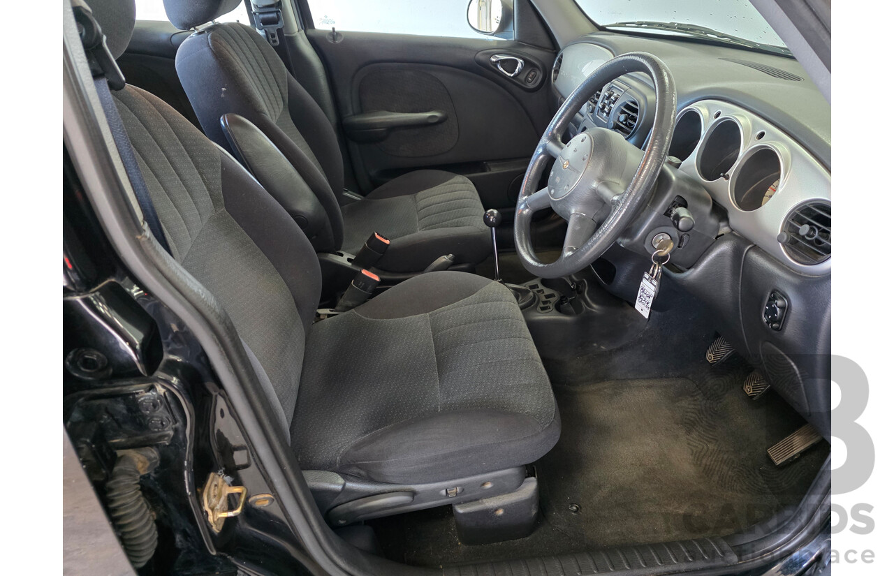 4/2005 Chrysler Pt Cruiser Classic MY05 UPGRADE 5d Hatchback Black 2.4L