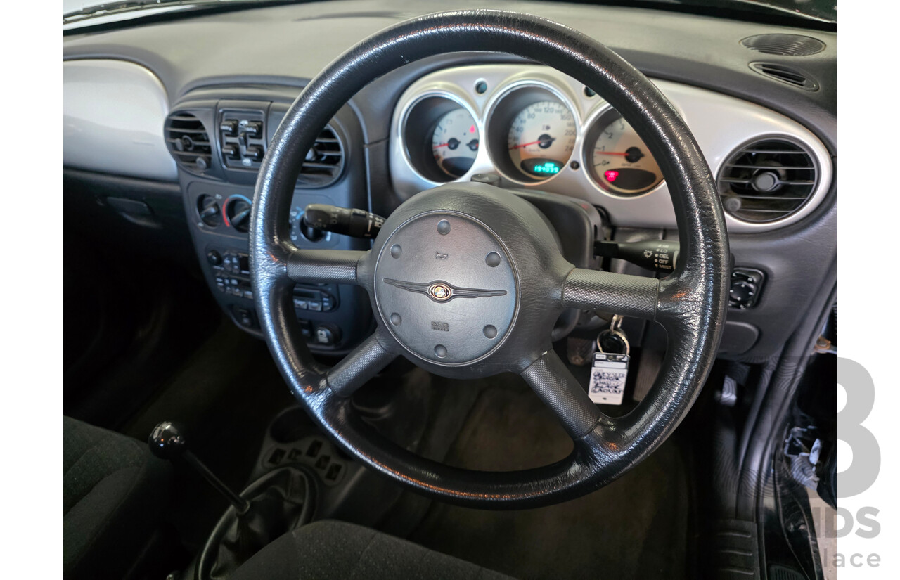 4/2005 Chrysler Pt Cruiser Classic MY05 UPGRADE 5d Hatchback Black 2.4L