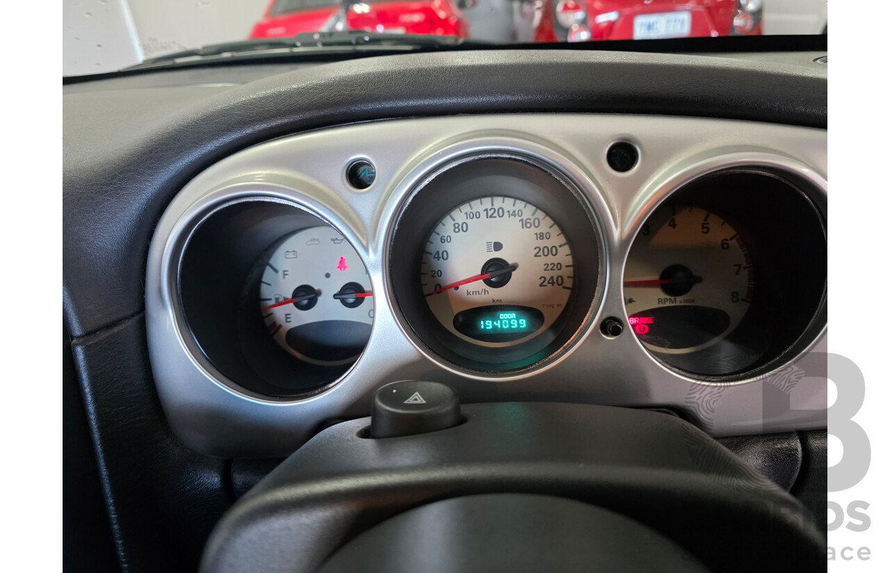 4/2005 Chrysler Pt Cruiser Classic MY05 UPGRADE 5d Hatchback Black 2.4L