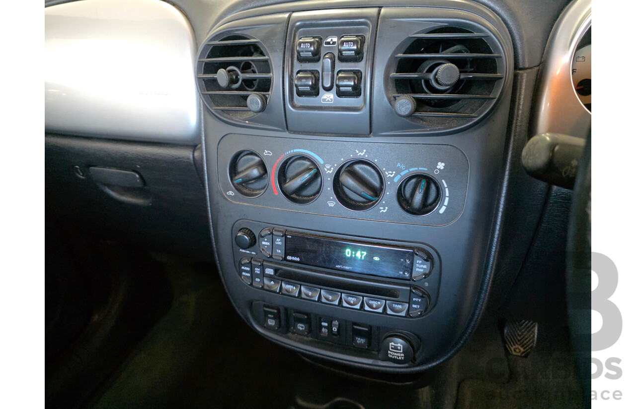 4/2005 Chrysler Pt Cruiser Classic MY05 UPGRADE 5d Hatchback Black 2.4L