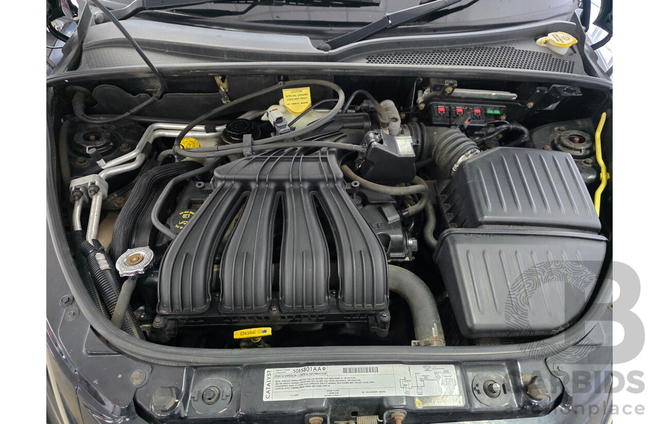 4/2005 Chrysler Pt Cruiser Classic MY05 UPGRADE 5d Hatchback Black 2.4L