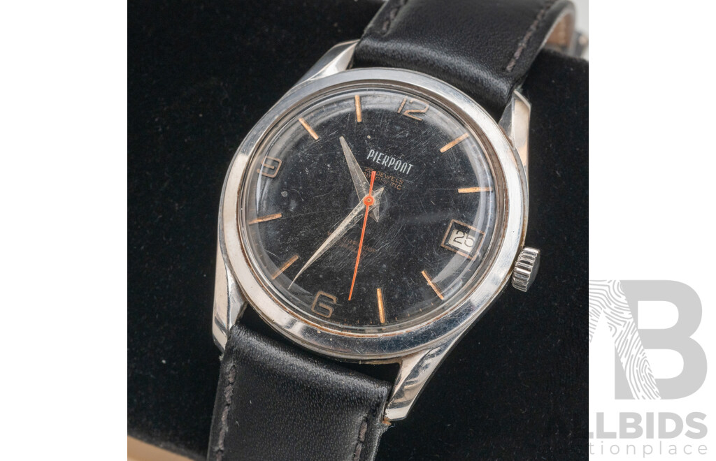 Men's Vintage Pierpont Automatic Mechanical Wristwatch - 45318