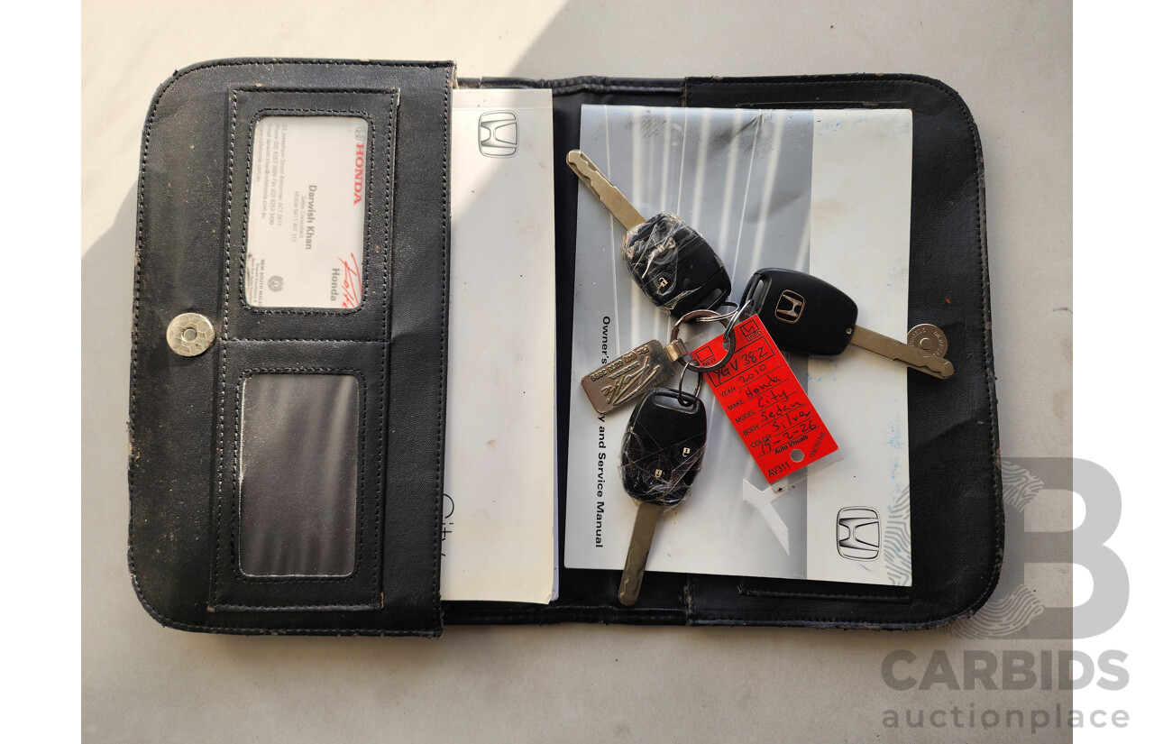 6/2010 Honda City VTi GM 4d Sedan Silver 1.5L