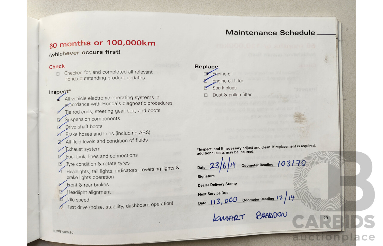 6/2010 Honda City VTi GM 4d Sedan Silver 1.5L