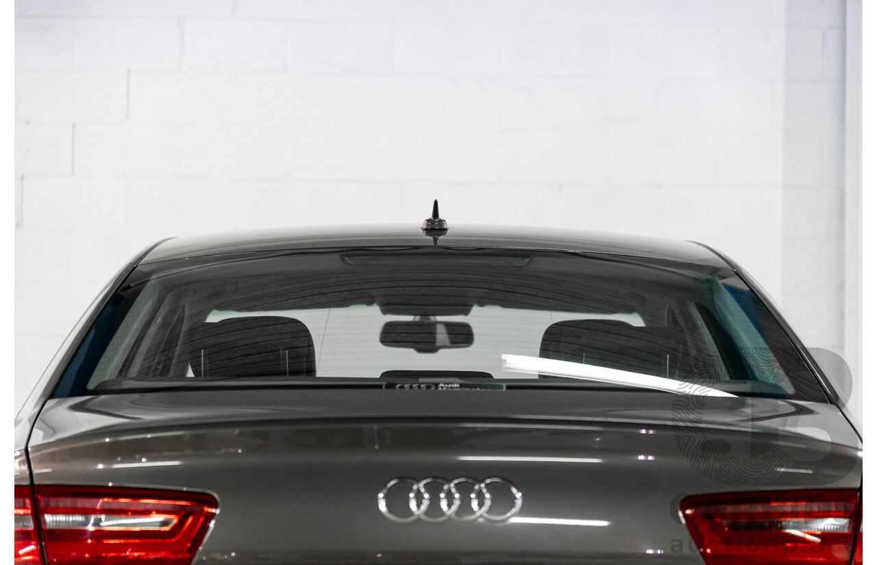 3/2012 Audi A6 3.0 TDi S-Line Quattro 4GL 4d Sedan Dakota Grey Metallic Turbo Diesel V6 3.0L