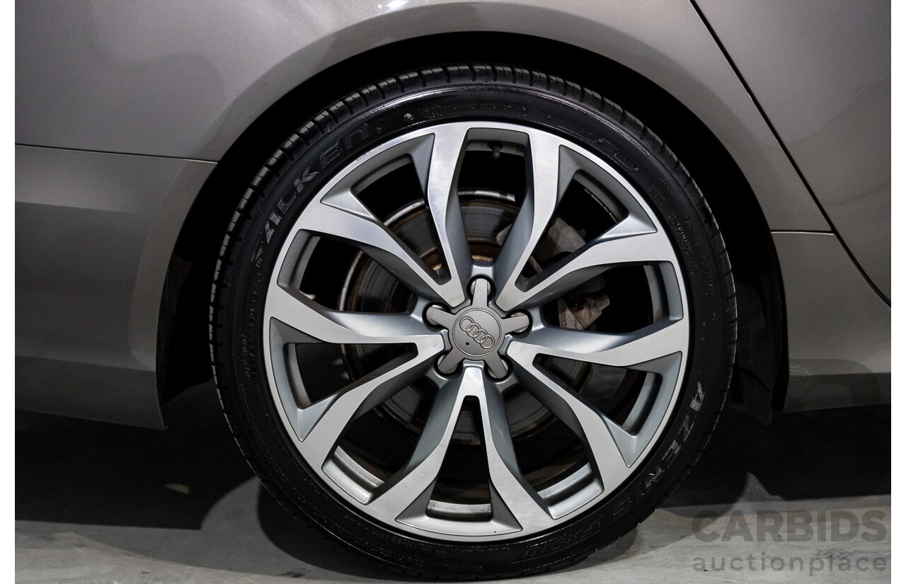 3/2012 Audi A6 3.0 TDi S-Line Quattro 4GL 4d Sedan Dakota Grey Metallic Turbo Diesel V6 3.0L