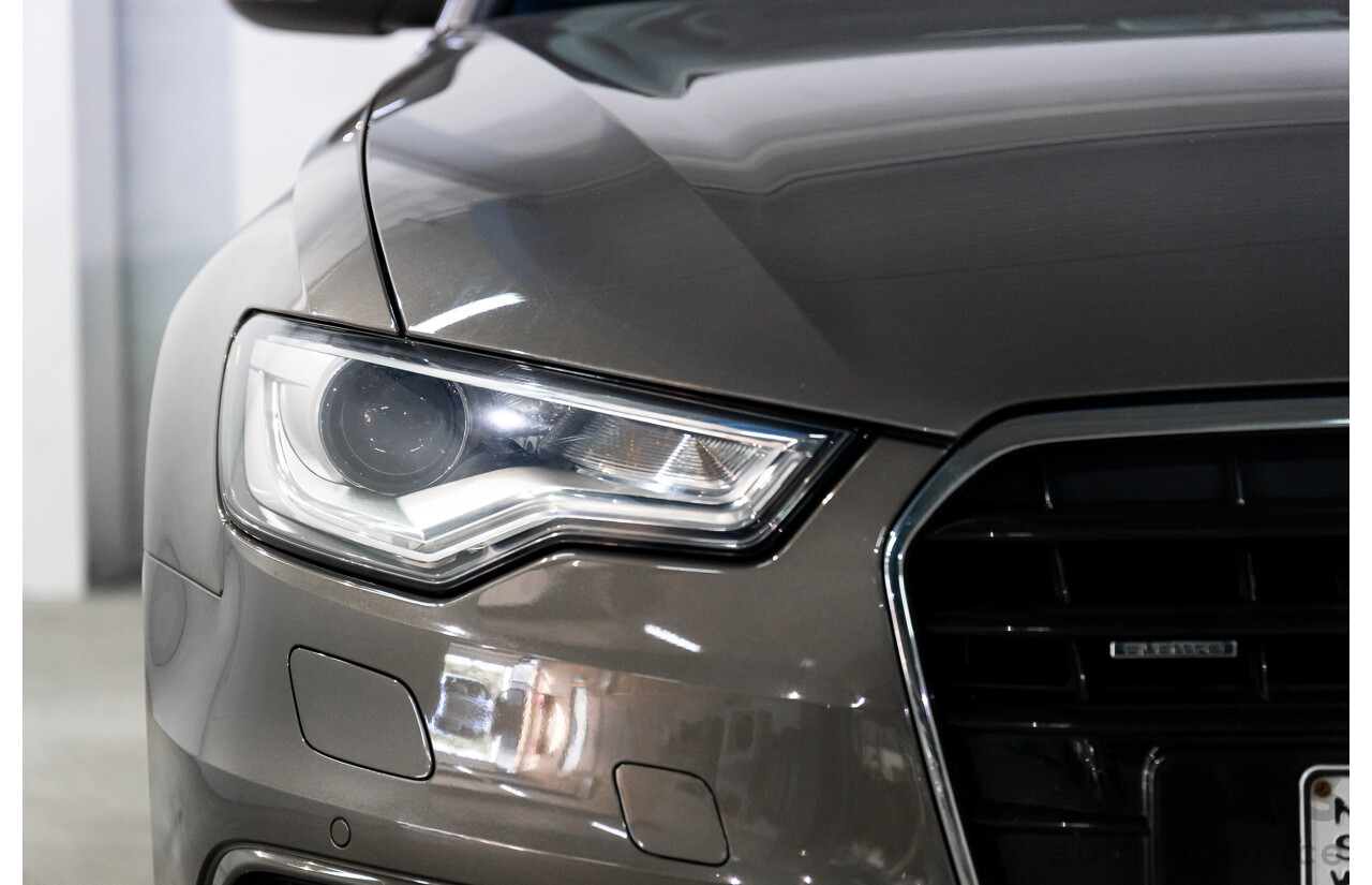 3/2012 Audi A6 3.0 TDi S-Line Quattro 4GL 4d Sedan Dakota Grey Metallic Turbo Diesel V6 3.0L
