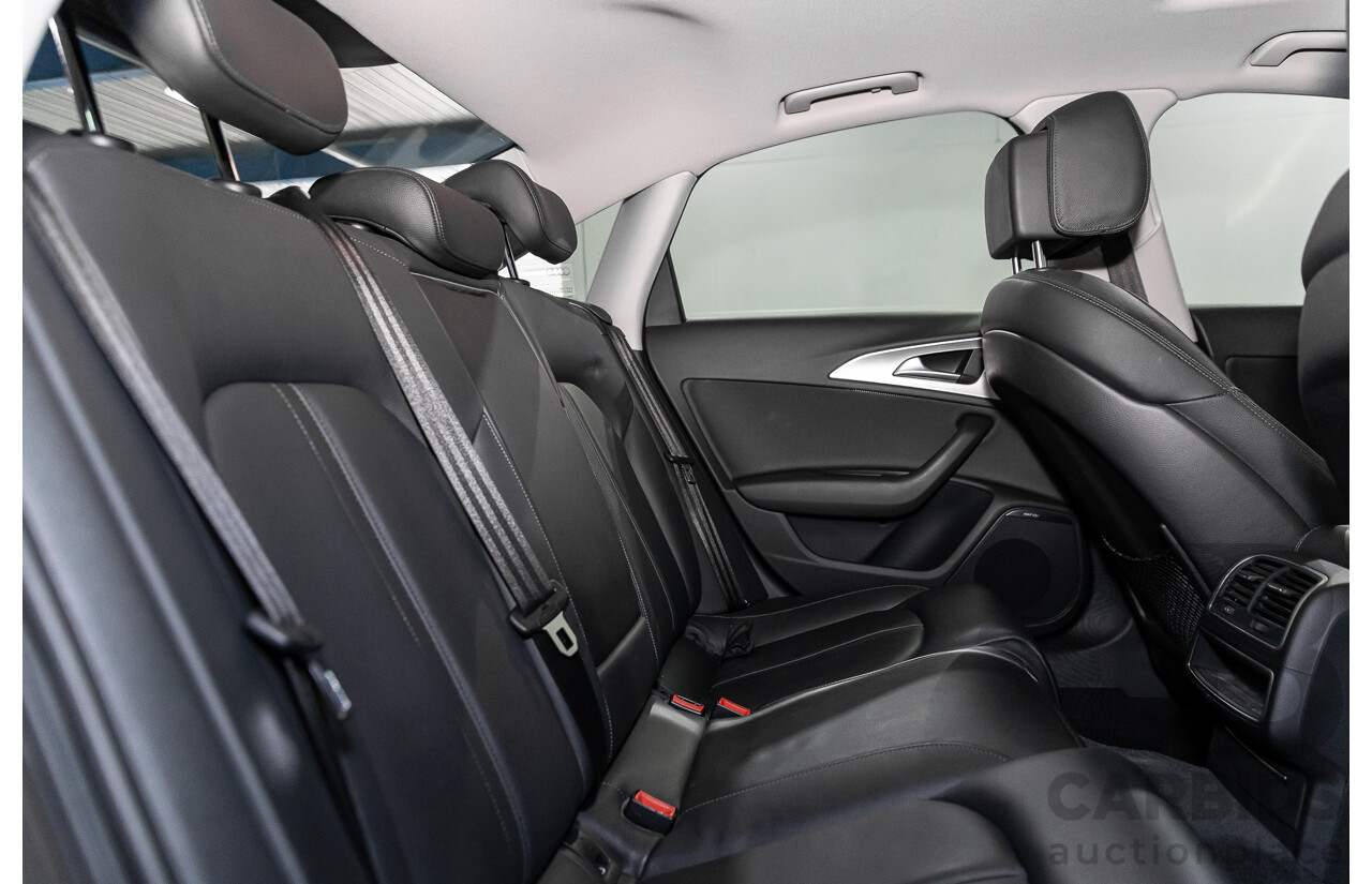 3/2012 Audi A6 3.0 TDi S-Line Quattro 4GL 4d Sedan Dakota Grey Metallic Turbo Diesel V6 3.0L