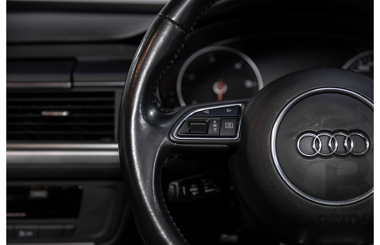 3/2012 Audi A6 3.0 TDi S-Line Quattro 4GL 4d Sedan Dakota Grey Metallic Turbo Diesel V6 3.0L