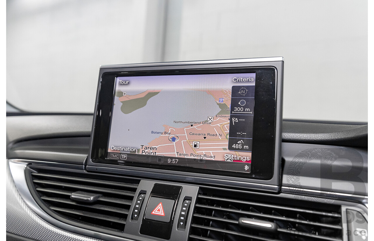 3/2012 Audi A6 3.0 TDi S-Line Quattro 4GL 4d Sedan Dakota Grey Metallic Turbo Diesel V6 3.0L