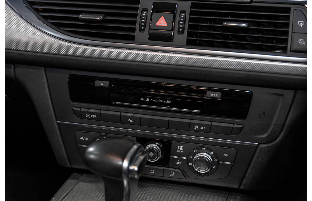 3/2012 Audi A6 3.0 TDi S-Line Quattro 4GL 4d Sedan Dakota Grey Metallic Turbo Diesel V6 3.0L