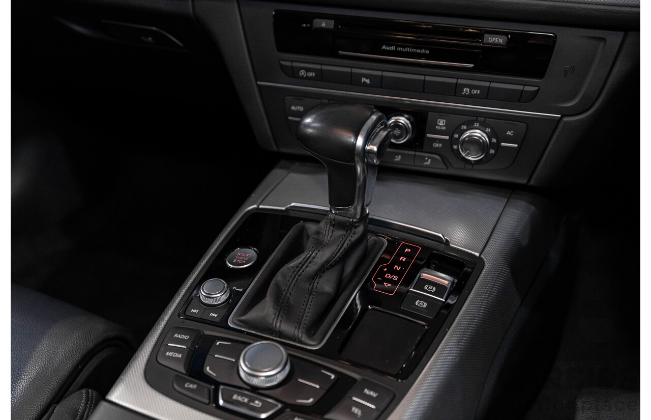 3/2012 Audi A6 3.0 TDi S-Line Quattro 4GL 4d Sedan Dakota Grey Metallic Turbo Diesel V6 3.0L