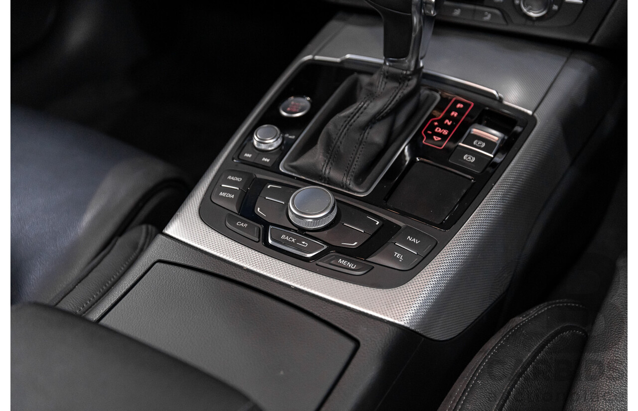 3/2012 Audi A6 3.0 TDi S-Line Quattro 4GL 4d Sedan Dakota Grey Metallic Turbo Diesel V6 3.0L