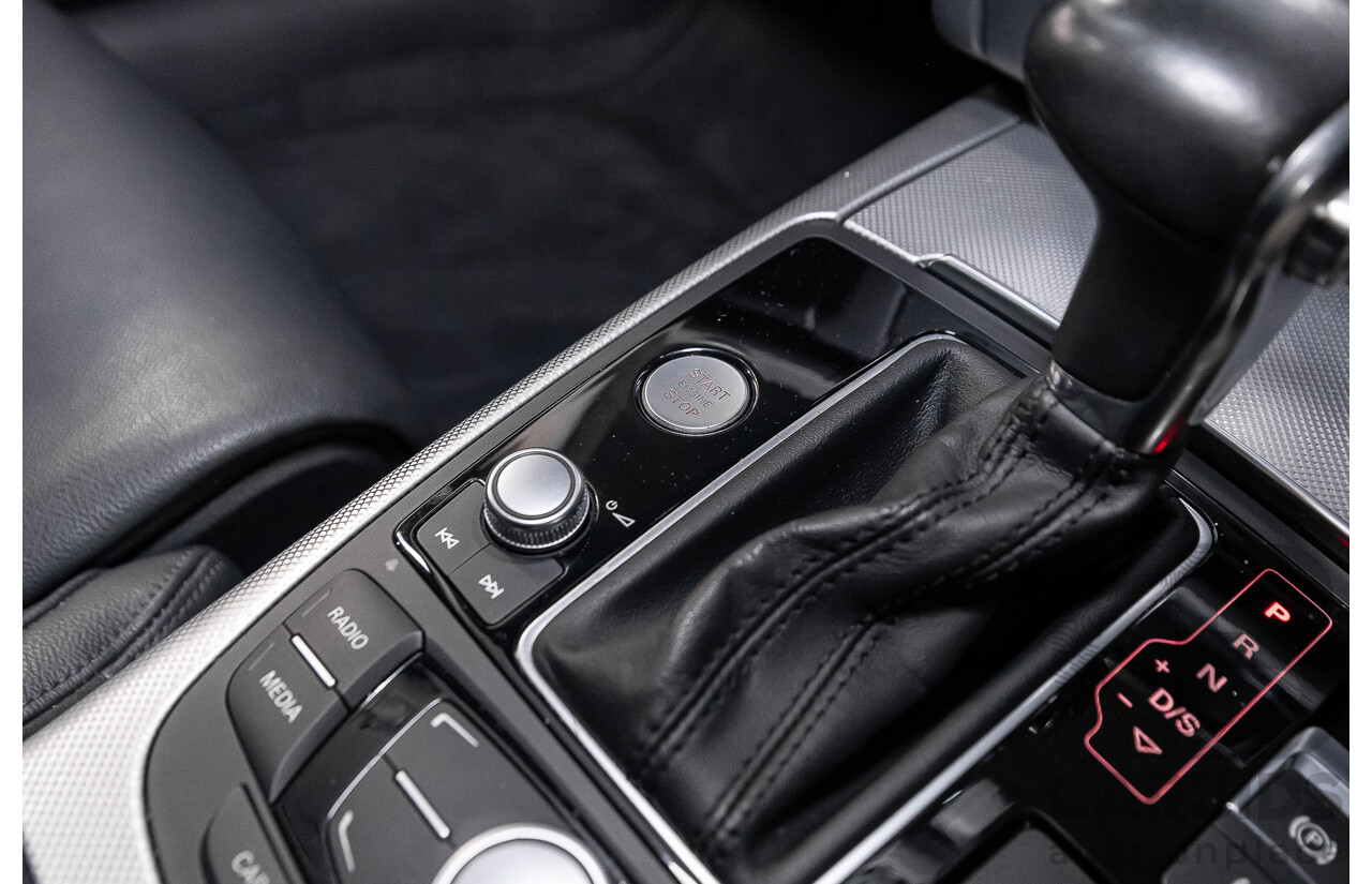 3/2012 Audi A6 3.0 TDi S-Line Quattro 4GL 4d Sedan Dakota Grey Metallic Turbo Diesel V6 3.0L