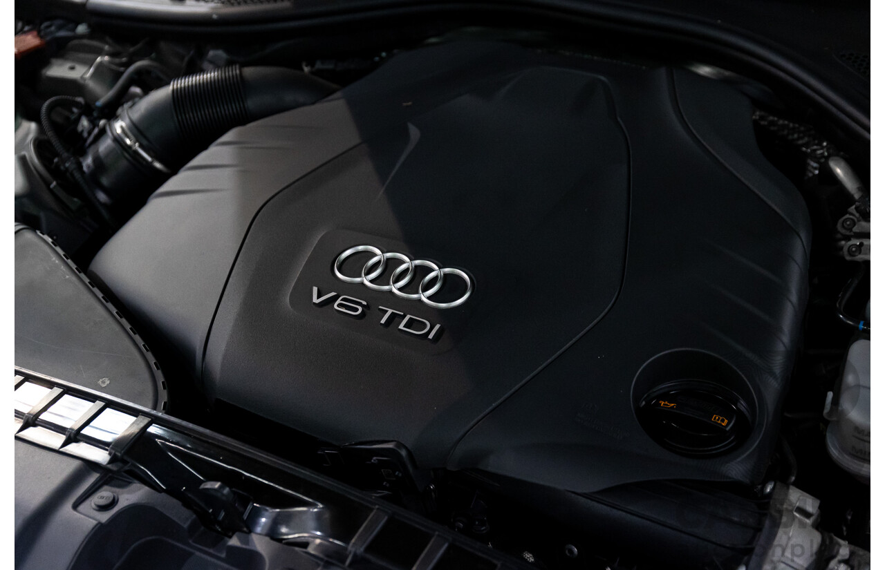 3/2012 Audi A6 3.0 TDi S-Line Quattro 4GL 4d Sedan Dakota Grey Metallic Turbo Diesel V6 3.0L