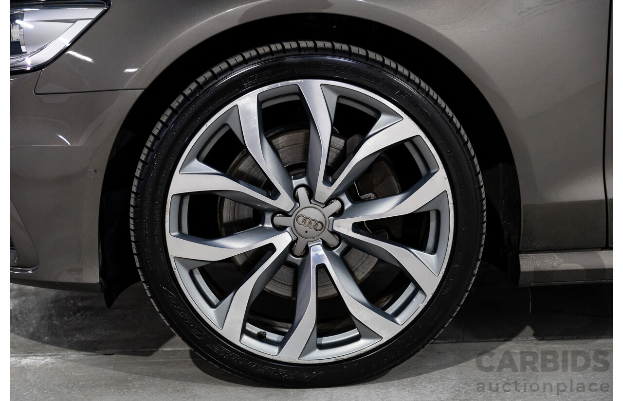 3/2012 Audi A6 3.0 TDi S-Line Quattro 4GL 4d Sedan Dakota Grey Metallic Turbo Diesel V6 3.0L