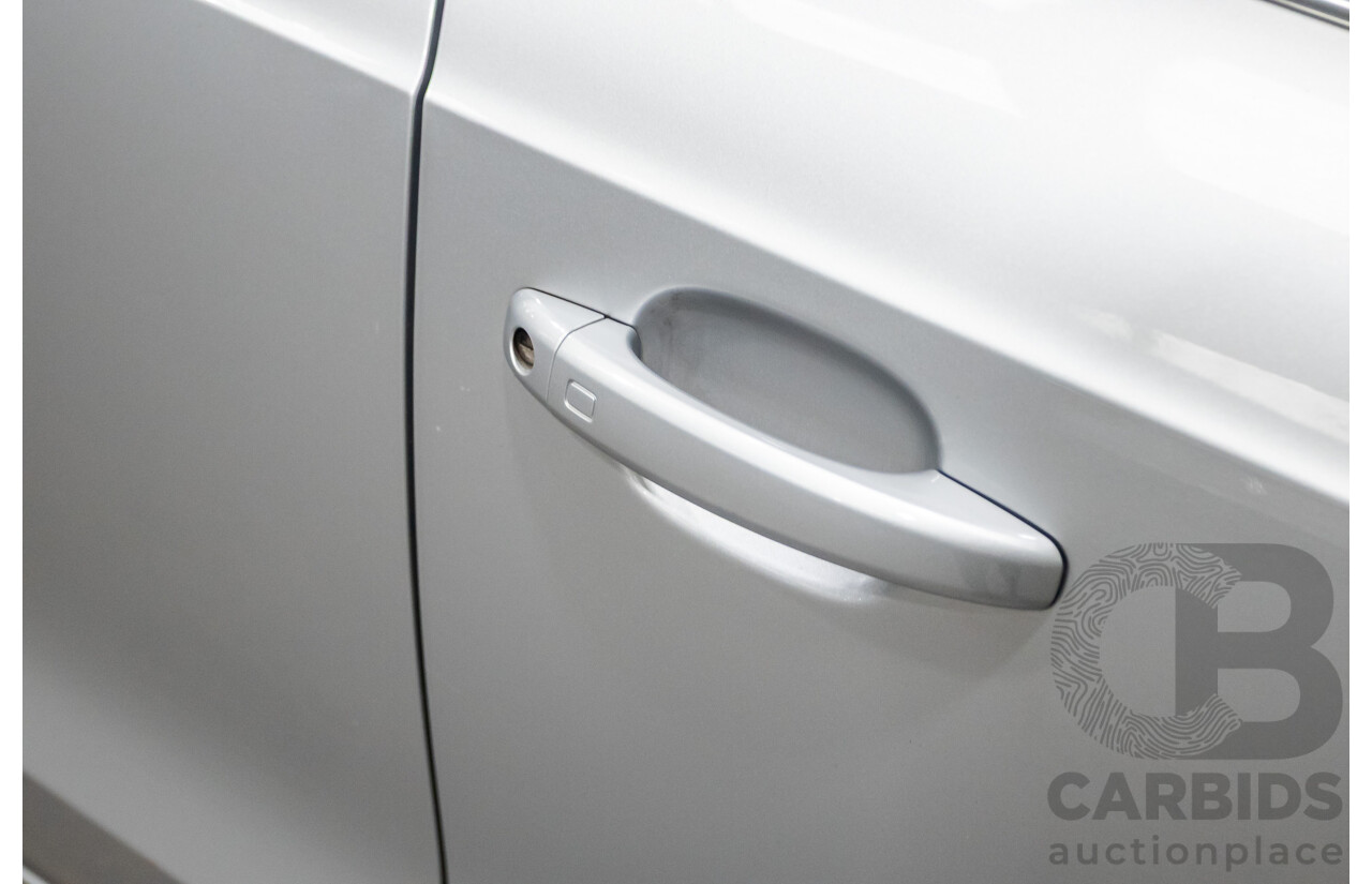 11/2013 Audi A5 Sportback 2.0 TFSI Quattro (AWD) 8T MY13 5d Ice Silver Metallic Turbo 2.0L