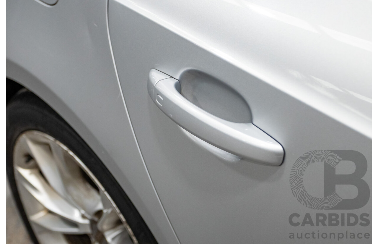 11/2013 Audi A5 Sportback 2.0 TFSI Quattro (AWD) 8T MY13 5d Ice Silver Metallic Turbo 2.0L