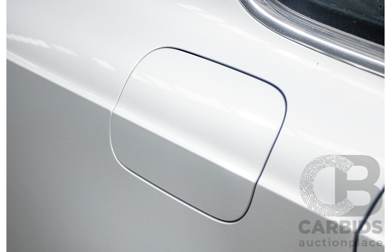 11/2013 Audi A5 Sportback 2.0 TFSI Quattro (AWD) 8T MY13 5d Ice Silver Metallic Turbo 2.0L