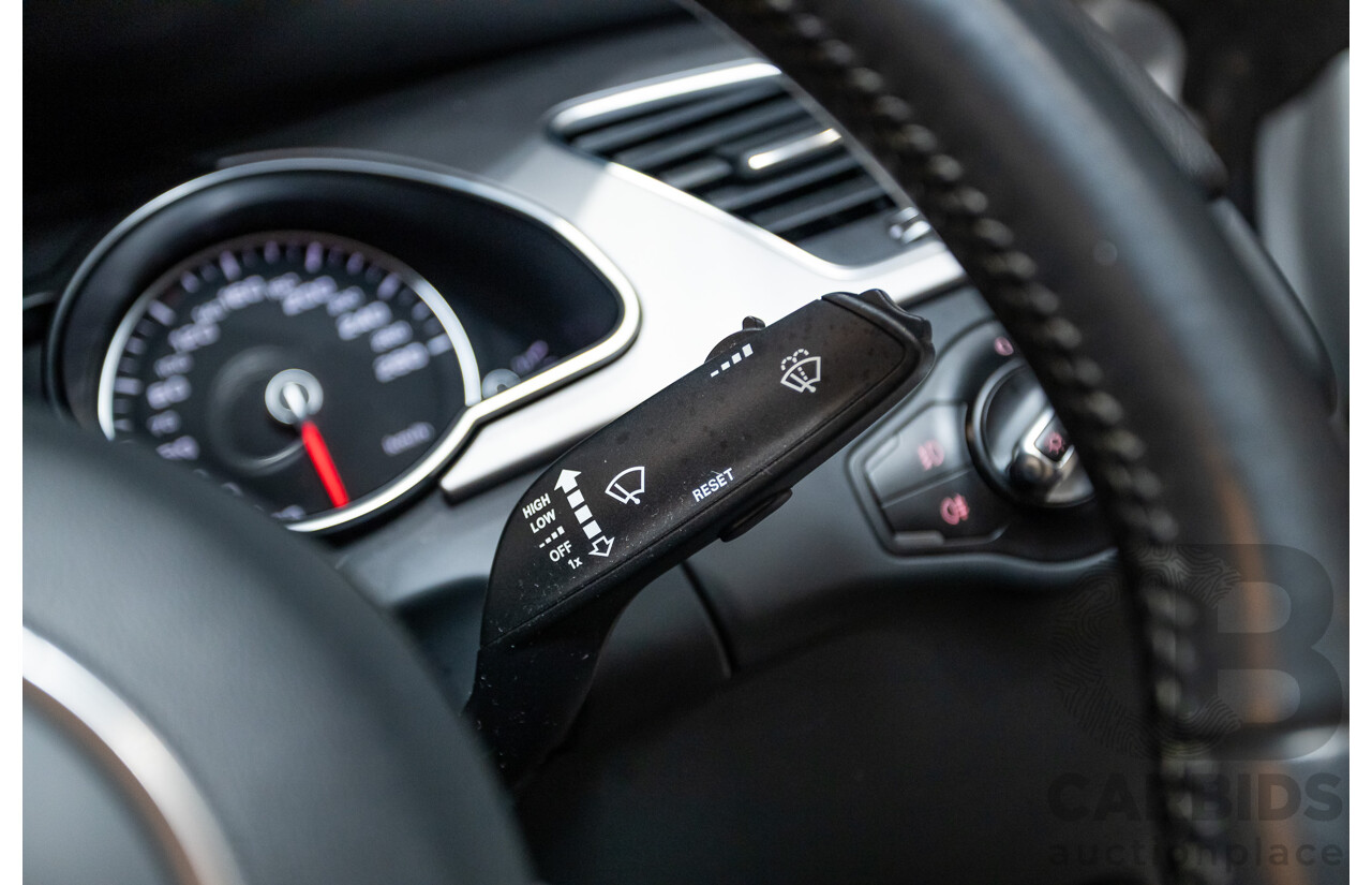 11/2013 Audi A5 Sportback 2.0 TFSI Quattro (AWD) 8T MY13 5d Ice Silver Metallic Turbo 2.0L