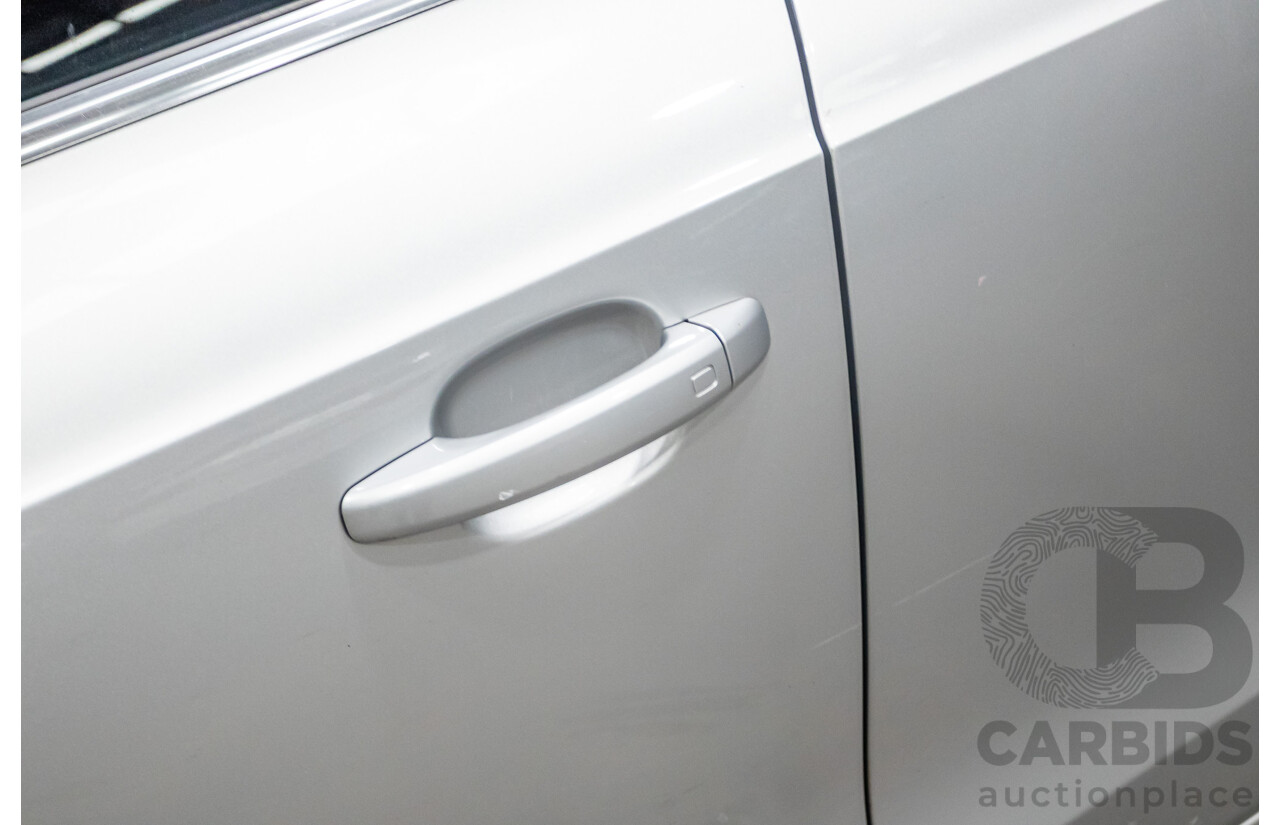 11/2013 Audi A5 Sportback 2.0 TFSI Quattro (AWD) 8T MY13 5d Ice Silver Metallic Turbo 2.0L