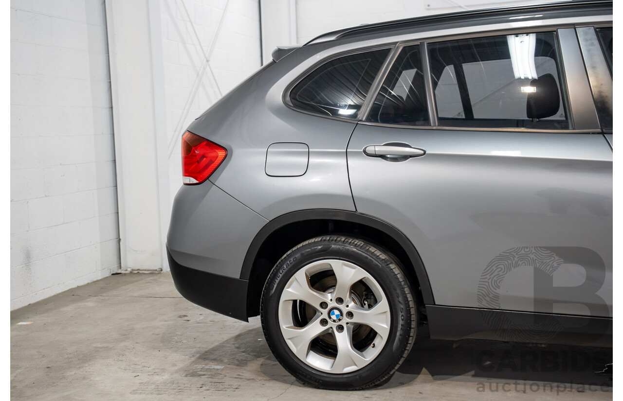 8/2011 BMW X1 Sdrive 18i (RWD) E84 MY11.5 4d Wagon Space Grey Metallic 2.0L