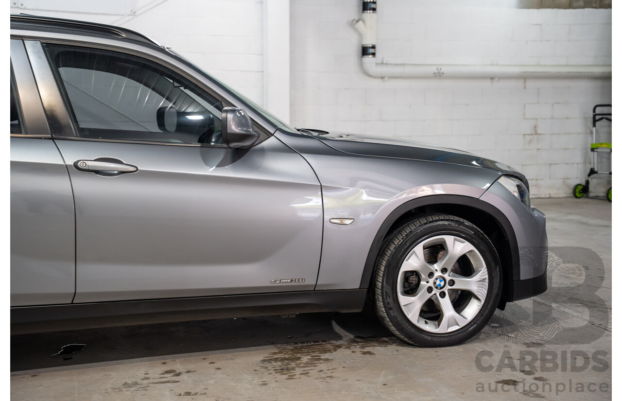 8/2011 BMW X1 Sdrive 18i (RWD) E84 MY11.5 4d Wagon Space Grey Metallic 2.0L