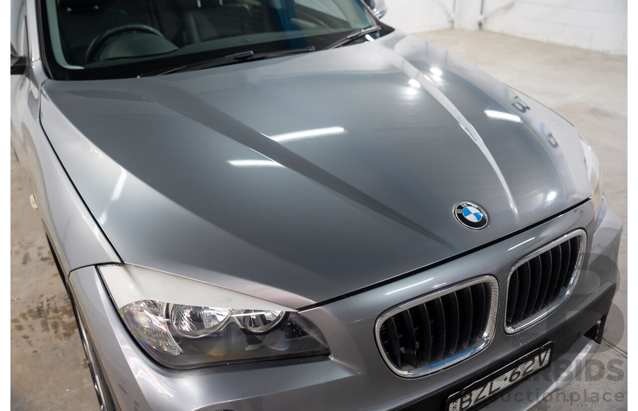 8/2011 BMW X1 Sdrive 18i (RWD) E84 MY11.5 4d Wagon Space Grey Metallic 2.0L