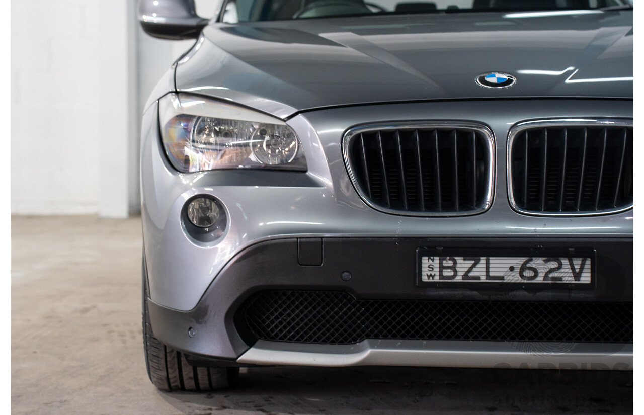 8/2011 BMW X1 Sdrive 18i (RWD) E84 MY11.5 4d Wagon Space Grey Metallic 2.0L