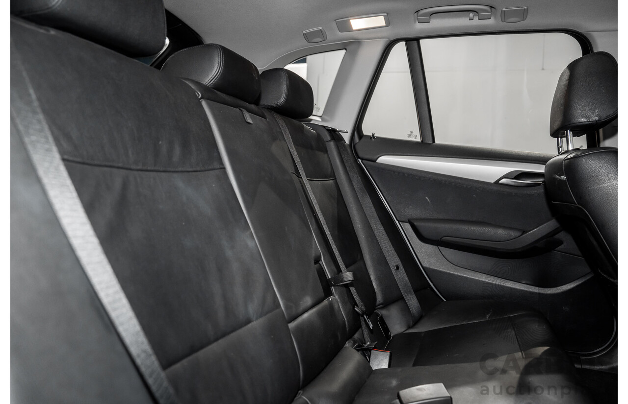 8/2011 BMW X1 Sdrive 18i (RWD) E84 MY11.5 4d Wagon Space Grey Metallic 2.0L